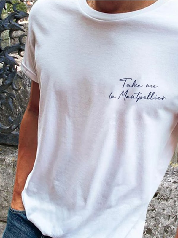 Tee shirt Homme Take Me To Montpellier